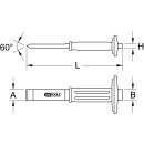 Schlitzmeissel mit Handschutzgriff, 240mm - KS Tools...