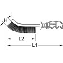 Stahldraht-Allzweck-Drahtbürste, 250mm - KS Tools 201.2300