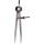 Präzisions-Feder-Spitzzirkel, 280mm - KS Tools 300.0406