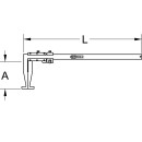 PKW Bremstrommeln Messschieber 0-300mm, 410mm - KS Tools 300.0525