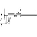 Bremsscheiben Messschieber 0-60mm, 162mm - KS Tools 300.0535