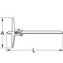 Tiefenmessschieber mit Messstift, 0-300mm - KS Tools 300.0554