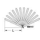 Kolbenspiellehre, 8 Blatt, 0,05-0,5mm, 150mm lang - KS...