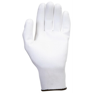 Mikro-Feinstrickhandschuhe-weiß, 9, 12 Paar - KS Tools 310.0450