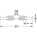 Rostfreie Stahldrahtrundbürste 0,5mm, Ø 115mm...