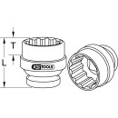 1" 12-kant-Kraft-Stecknuss, kurz, 50mm - KS Tools...