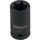 1/4" Torx-E-Kraft-Stecknuss, kurz, E12 - KS Tools...