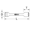 1" Sechskant-Torsions-Kraftstecknuss, XL, 24mm,...