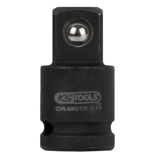 1/4" Kraft-Stecknuss-Adapter, 1/4"F x 3/8"M - KS Tools 515.1530