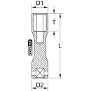 1/2" Alu-Felgen Kraft-Stecknuss, XL, 21mm - KS Tools...