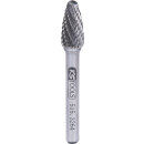 HM Rundbogen-Frässtift Form F, 10mm - KS Tools 515.3264