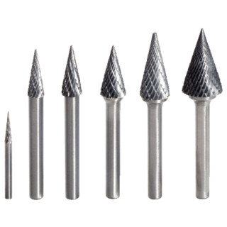 HM Spitzkegel-Frässtift Form M, 16mm - KS Tools 515.3276
