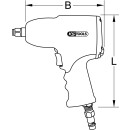 3/4" THE DEVIL Hochleistungs-Druckluft-Schlagschrauber, 2000Nm - KS Tools 515.3400