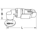 SlimPOWER Mini-Druckluft-Schleifmaschine für große Pads, 19000 U/min - KS Tools 515.5580