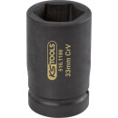 1" 6-Kant Stecknuss SW 33 mm - KS Tools 516.1186
