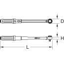 3/8" ERGOTORQUE®precision Ratschen-Drehmomentschlüssel Drehknopf, 10-50Nm - KS Tools 516.1422