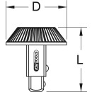 1/2" Drehknopf-Umsteckvierkant - KS Tools 516.1448