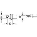 14x18mm Einsteck-Bithalter, für Bits 5/16" - KS...