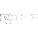 14x18mm Einsteck-Bithalter, für Bits 5/16" - KS Tools 516.2020