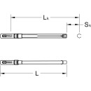 14x18mm Industrie Einsteck-Drehmomentschlüssel, 20-100Nm - KS Tools 516.5067
