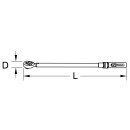 1/4" Industrie Drehmomentschlüssel,umschaltbar, 5-25Nm - KS Tools 516.5152