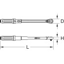 1/2" INFINITOOL Ratschen-Drehmomentschlüssel, 60-320 Nm - KS Tools 516.9072