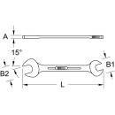 Doppel-Maulschlüssel, 19/32x11/16" - KS Tools...