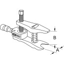 Universal-Kugelgelenk-Ausdrücker ohne Hydraulik-Zylinder, 36mm - KS Tools 670.0151