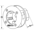 Gewindeschneidkopf, Ø 3/8" - KS Tools 903.3301