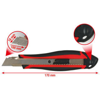 Universal-Abbrechklingen-Messer 18 mm - KS Tools 907.2135