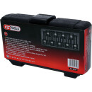 1/2" Kraft-Bit-Stecknuss-Satz für RIBE-Schrauben, 9-tlg - KS Tools 911.0934