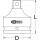 1/2" Kraft-Bit-Stecknuss Innensechskant, kurz, 1/4" - KS Tools 911.0988