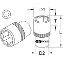 1/2" Stecknuss, 15mm - KS Tools 911.1215