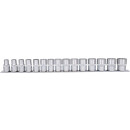 1/2" 12-kant-Stecknuss-Satz, 15-tlg, 10-24mm - KS...