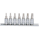 1/4" Bit-Stecknuss-Satz Torx, 7-tlg, T10-T40 - KS...