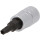 1/4" Bit-Stecknuss Torx mit Stirnlochbohrung, TB20 - KS Tools 911.1464