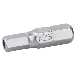 1/4" Bit Innensechskant, Bohrung, 25mm, 2,5mm - KS Tools 911.2937