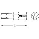 1/4" Bit für Fünfstern, Bohrung, TS10 - KS Tools 911.3101