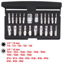 Torx plus Steckschlüssel-Satz 22-tlg - KS Tools...