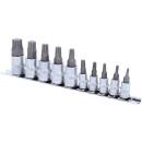 1/4"+3/8" Bit-Stecknuss-Satz TorxPlus, 10-tlg,...