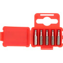 1/4" Bit Innensechskant, 25mm, Kugelkopf, 4mm, 5er...