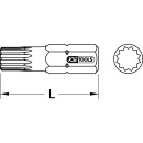 5/16" Bit XZN, 30mm, M4 - KS Tools 911.5154