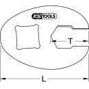 3/8" Sechskant-Einsteck-Maulschlüssel, 19mm -...