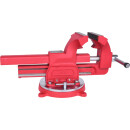 Parallel-Schraubstock mit Drehteller, 167 mm - KS Tools...