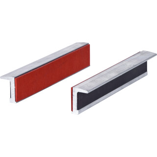 Alu-Schraubstock-Schonbacken,Gummibesatz,160mm - KS Tools 914.0093