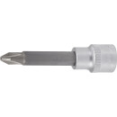 1/2" Bit-Stecknuss, lang, PH1 - KS Tools 917.1388