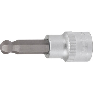 1/4" Bit-Stecknuss Innensechskant mit Kugelkopf, 3 mm - KS Tools 917.2443