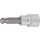 1/4" Bit-Stecknuss Innensechskant mit Kugelkopf, 6 mm - KS Tools 917.2446