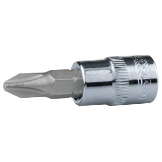 1/4" CHROMEplus Bit-Stecknuss, PH0 - KS Tools 918.1416