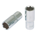 1/4" CHROMEplus Sechskant-Stecknuss, lang, 10mm - KS...